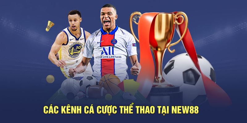 Các kênh cá cược thể thao tại New88 