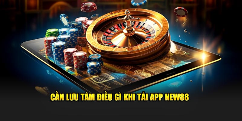 Cần lưu tâm điều gì khi tải app New88